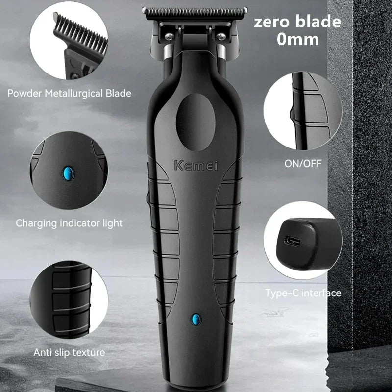 Kemei KM-2299 Professional Hair Clipper – kraftig, stillegående og presis trimmer for hårklipp hjemme