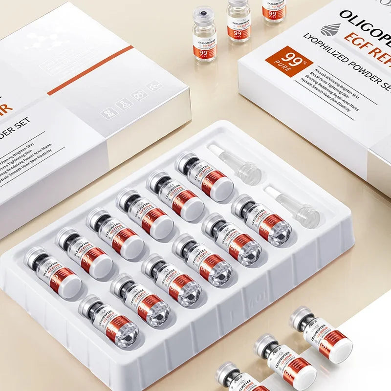 SADOER BIOAOUA Oligopeptide Freeze-Dried Power Set – Intens reparasjon, fukt og glød for sensitiv hud