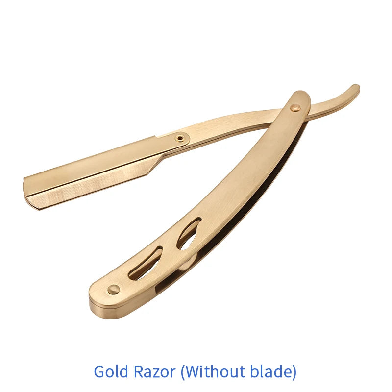 Klassisk Barberkniv i Rustfritt Stål – Stil, Presisjon og Kontroll for Menn