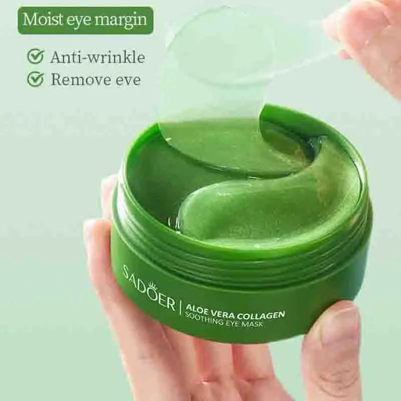 SADOER Aloe Vera Collagen Eye Mask 60 stk