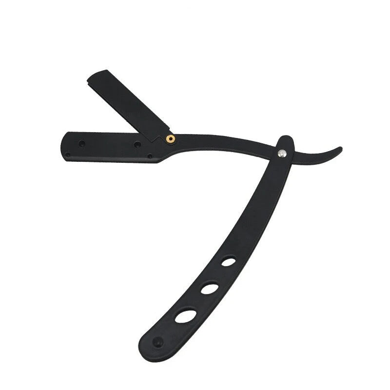 Klassisk Barberkniv i Rustfritt Stål – Presis, Allsidig og Tidløs Barbering for Menn