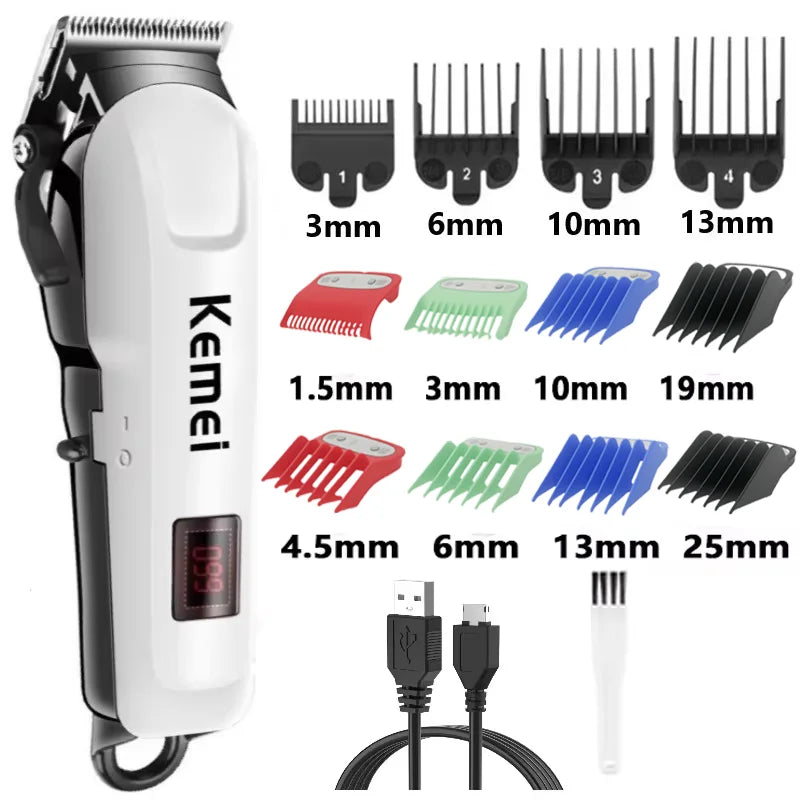 Kemei 809A Professional Hair Trimmer – presis, kraftig og komfortabel klipp for profesjonelle og hjemmebruk