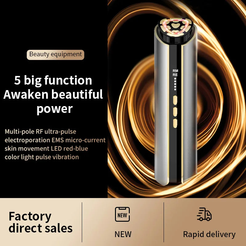 NEMOOE RF Skin Tightening &amp; Lifting Device – løft, rens og forny huden hjemme