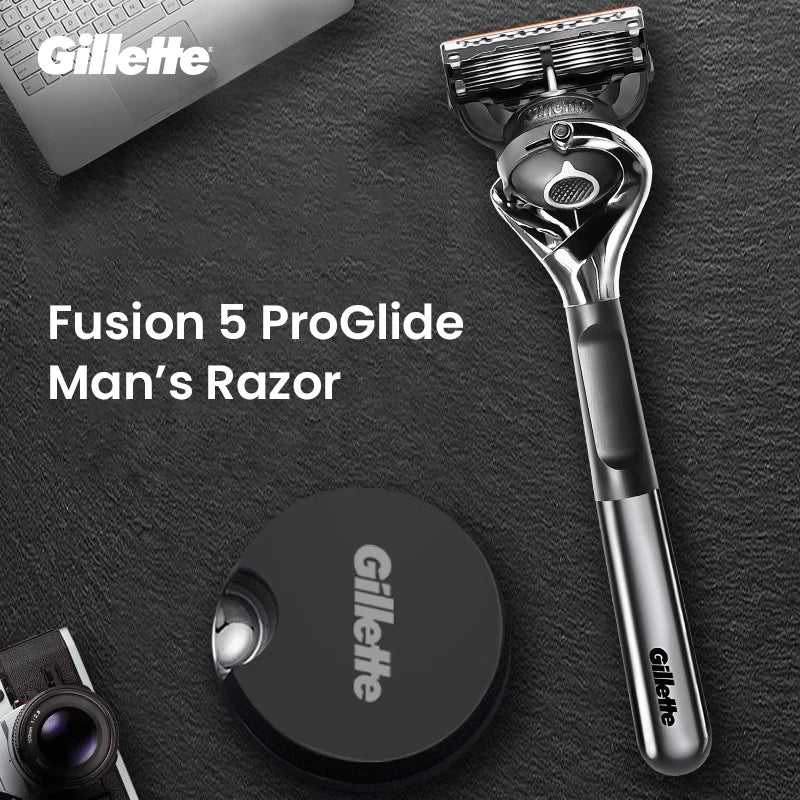 Gillette Fusion 5 ProGlide barberhøvel – ultratynne blader for en jevn og behagelig barbering