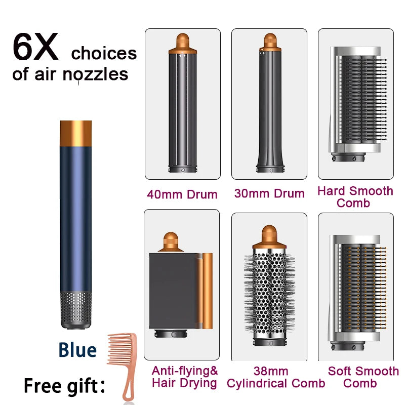 6-i-1 multistyler 1300 W – alt-i-ett stylingverktøy for alle hårtyper