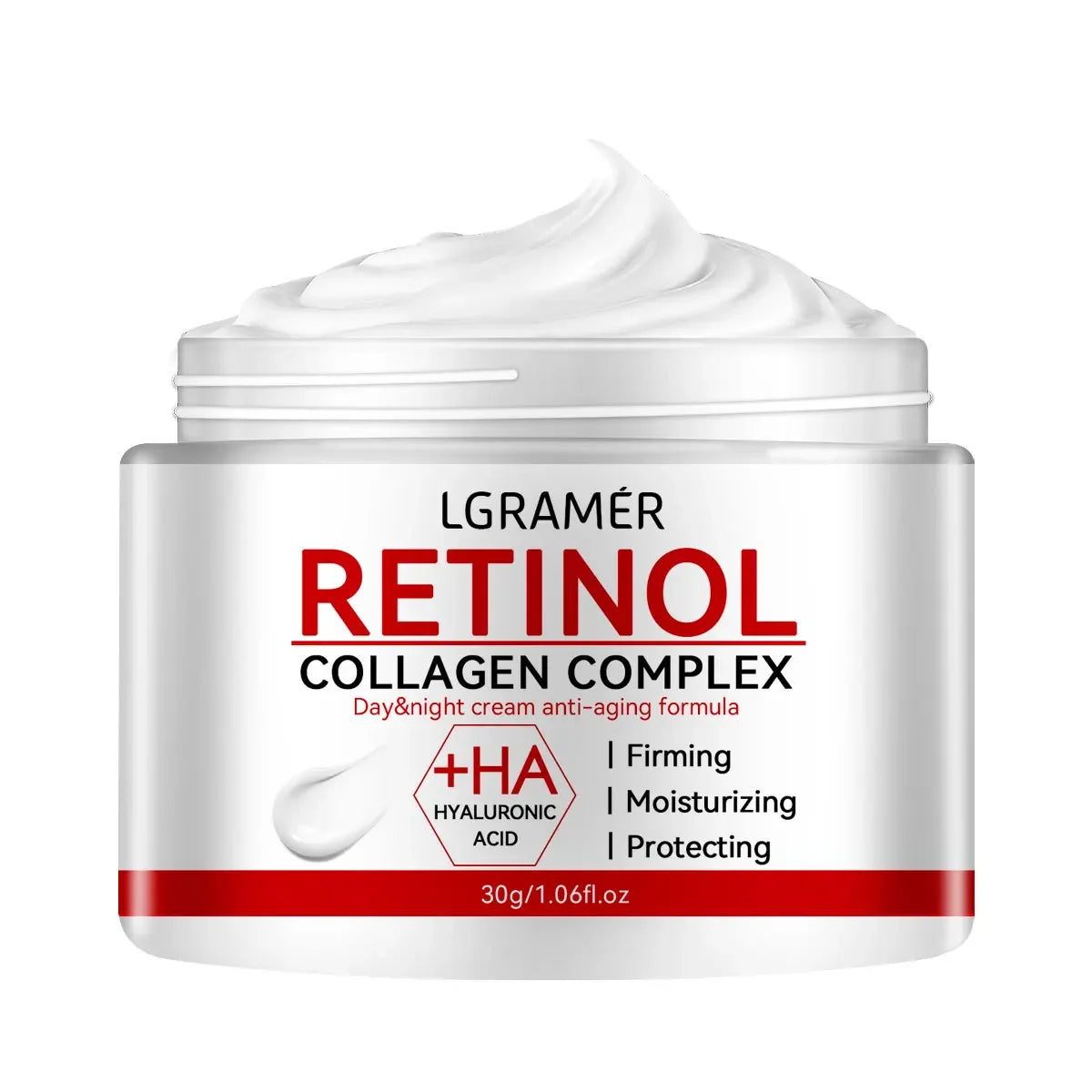 LGRAMER Retinol Lifting & Firming Cream – Strammere, glattere og mer glødende hud