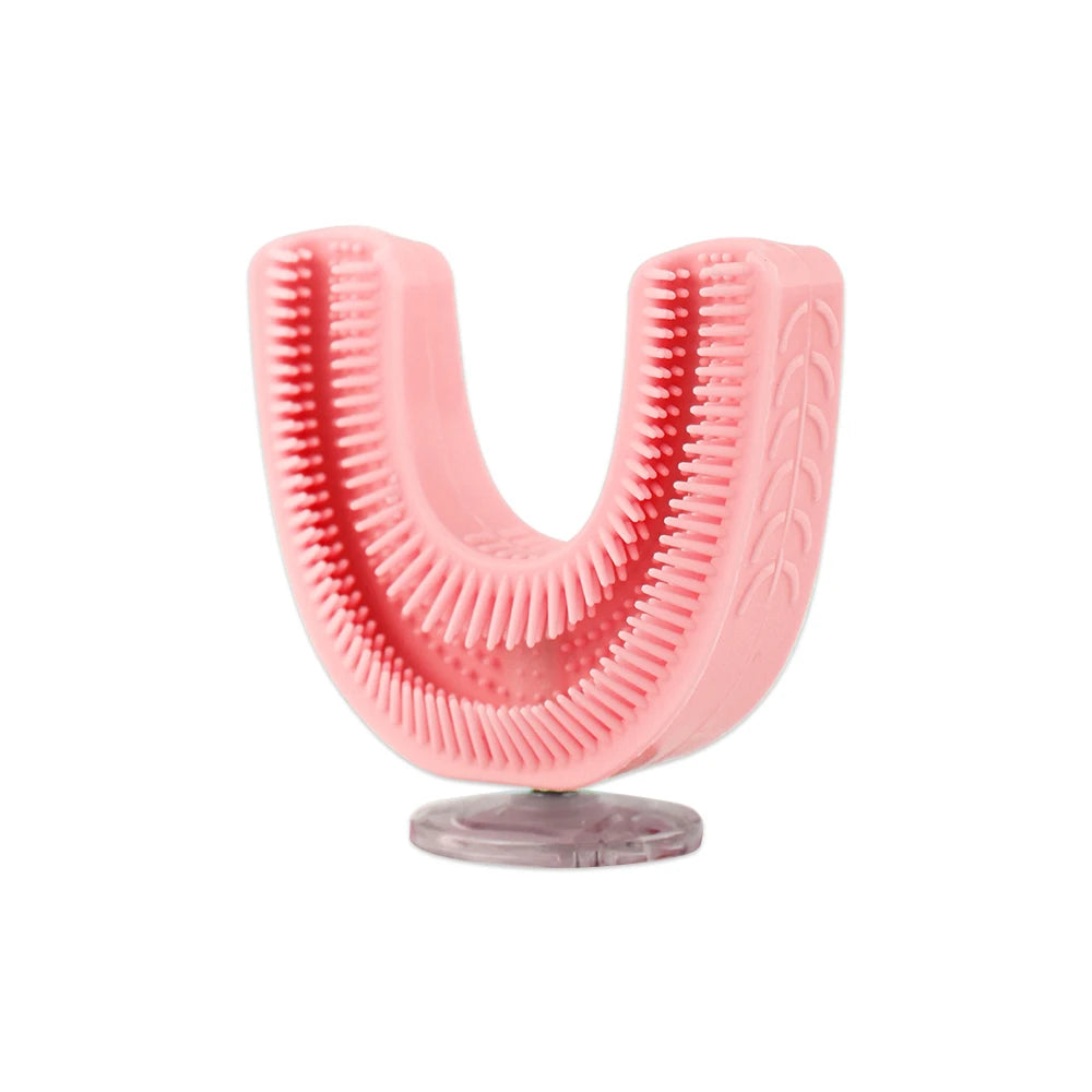 Balashov Kids U-Shape Sonic Electric Toothbrush – 360° smart tannbørste for barn med ultralydrengjøring og IPX7 vanntetthet