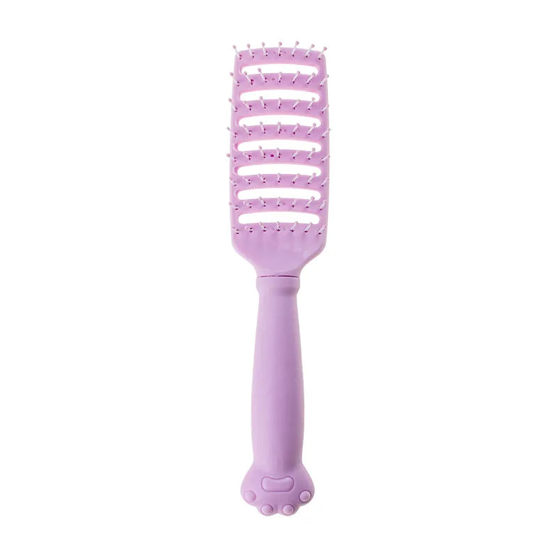 Air Cushion Massage Hair Brush – Søt Katteformet Børste for Barn og Voksne