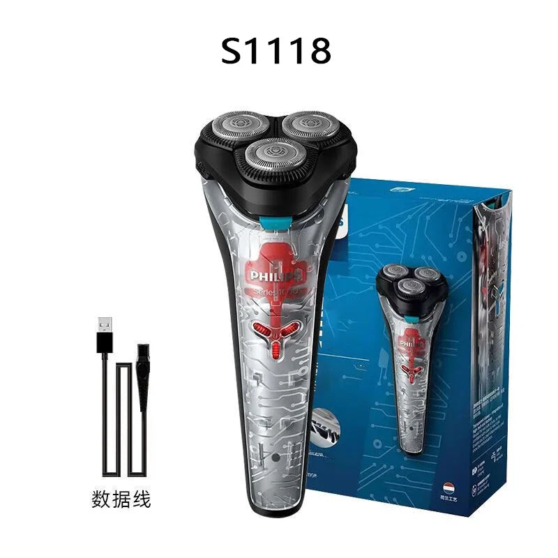 Philips S1113 Elektrisk Barbermaskin – Tett, Komfortabel og Enkelt Vedlikehold