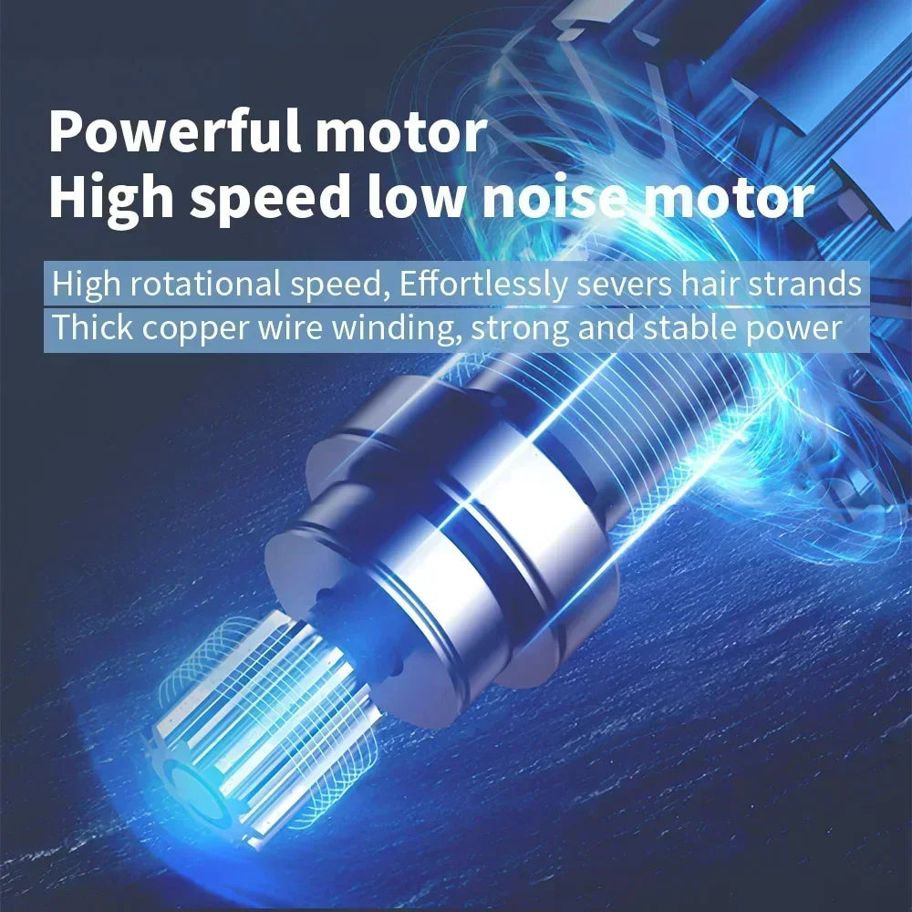 Kemei KM-PG1990A Professional Hair Clipper – kraftig, presis og stillegående trimmer for profesjonell hårklipp