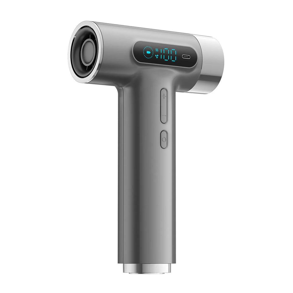 Trådløs Høyhastighets Hårføner – 100 000 RPM, Oppladbar og Stilren