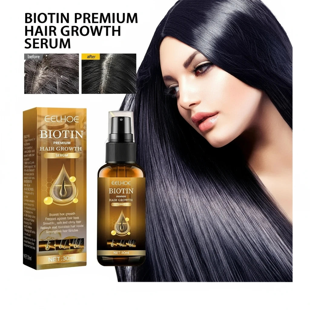 Jaysuing Biotin Hair Serum – næring, styrke og ny glans for skadet hår