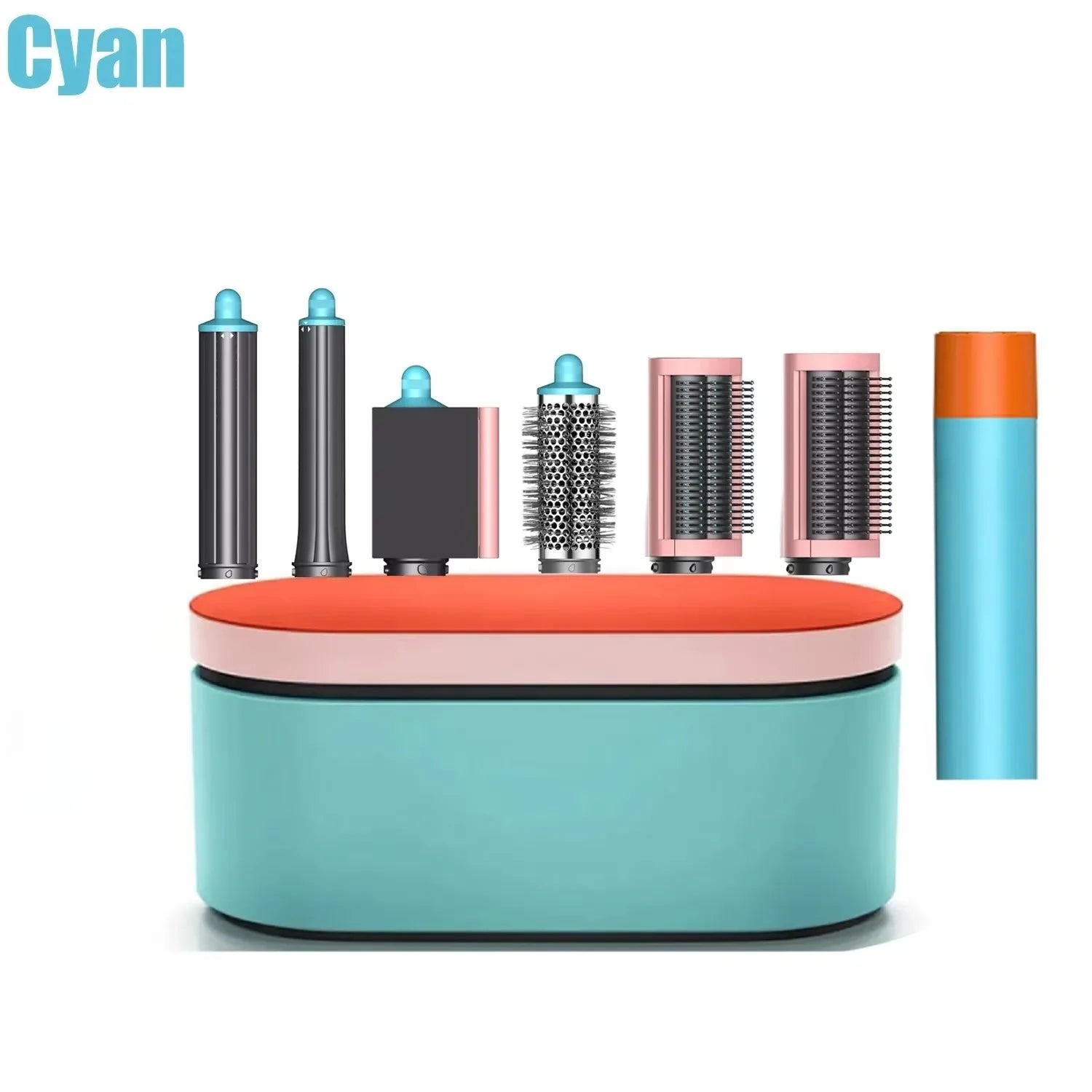 6-i-1 Høyhastighets Hårstyler – 1300 W motor med avansert ioneteknologi og Coanda-luftstrøm