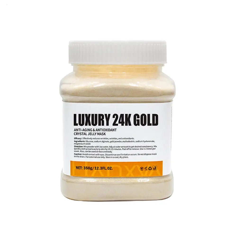 Rose Jelly Mask 350g – Profesjonell Glød, Fukt og Myk Hud