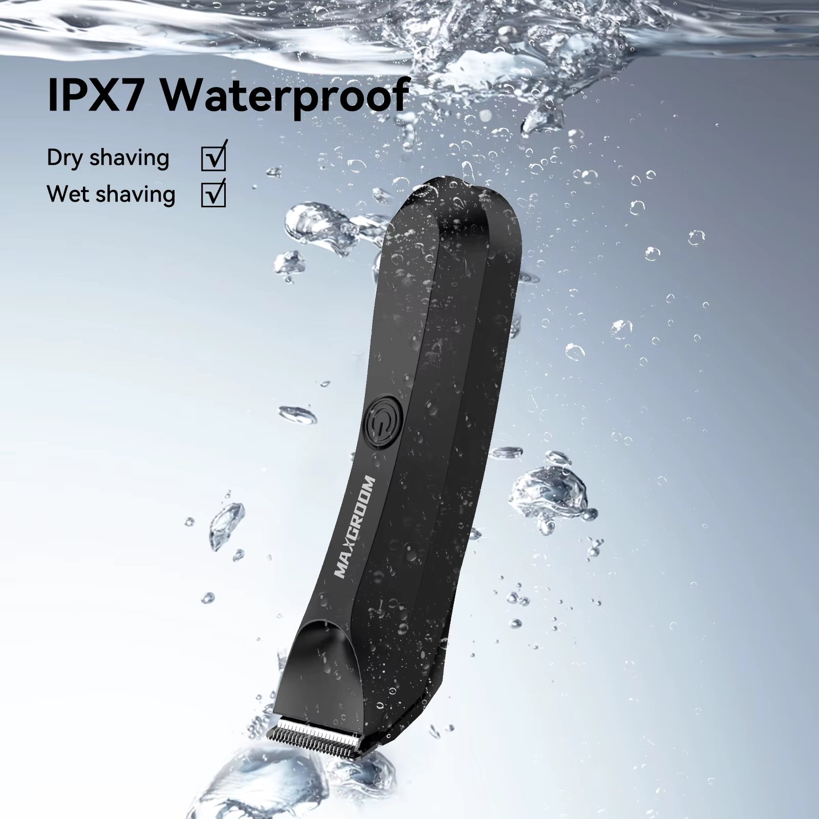 MAXGROOM Kroppstrimmer – vanntett